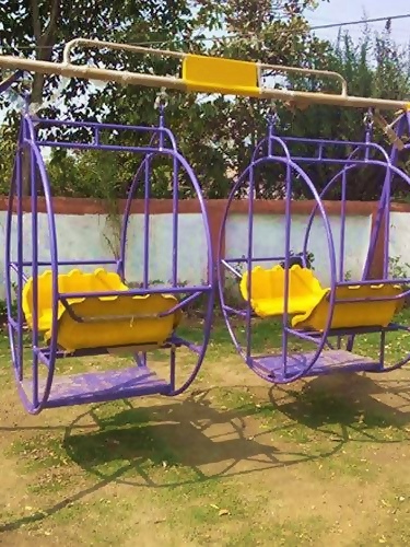 Fiber Garden Swing Kids Hanging Seat Toys with Height Adjustable Chain Indoor Outdoor Toys Raha Curved Board Swing Chair